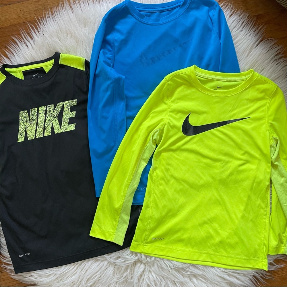 Nike Dri-Fit Long Sleeve Shirts Bundle